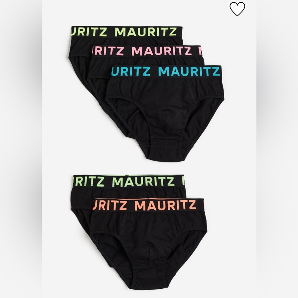 H&M kid boys 5-pack Boys' Briefs underwear set